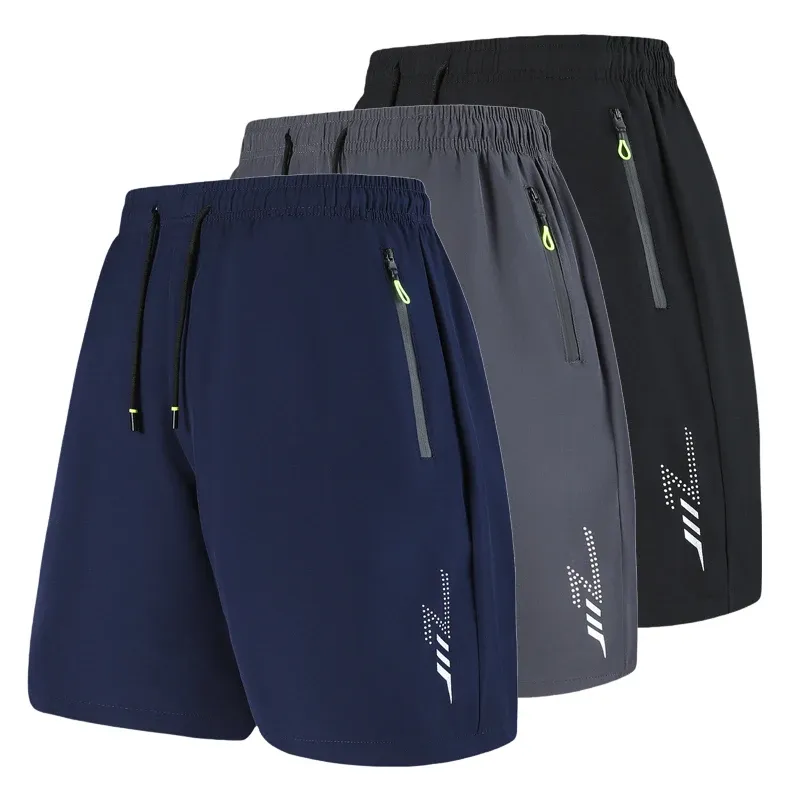 Men's Quick-Dry Sports Shorts - Breathable Summer Gym Fitness Running Joggers with Elastic Waist for Active Lifestyles