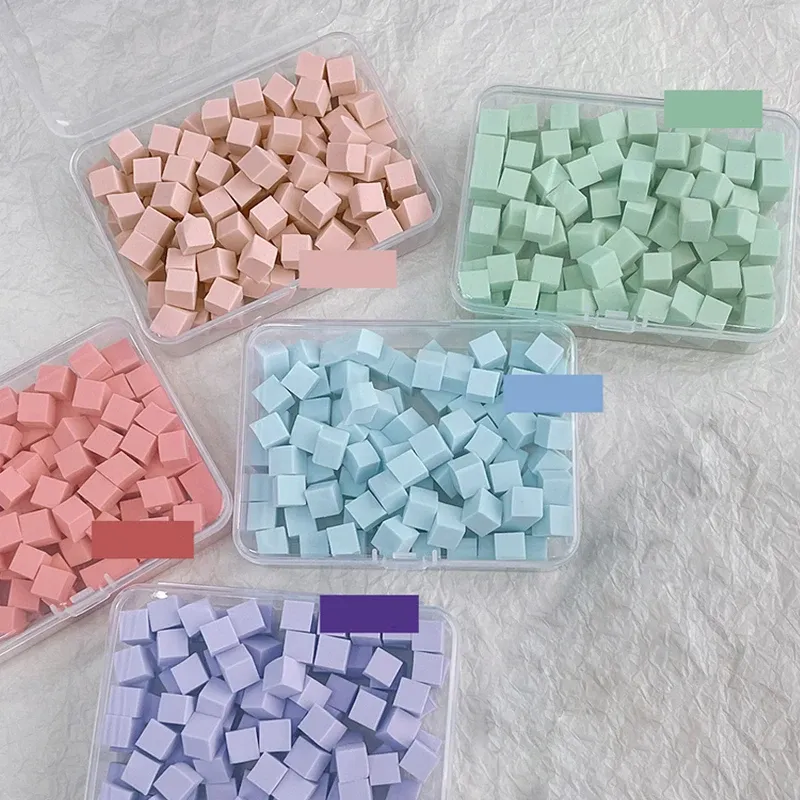 100/50Pcs Square Nail Art Sponge Set for Gradient Gel Polish DIY Design - Professional Manicure Tools for Home & Salon Use showcase 9