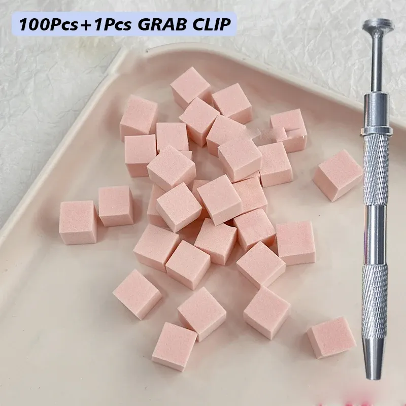 100/50Pcs Square Nail Art Sponge Set for Gradient Gel Polish DIY Design - Professional Manicure Tools for Home & Salon Use showcase 10