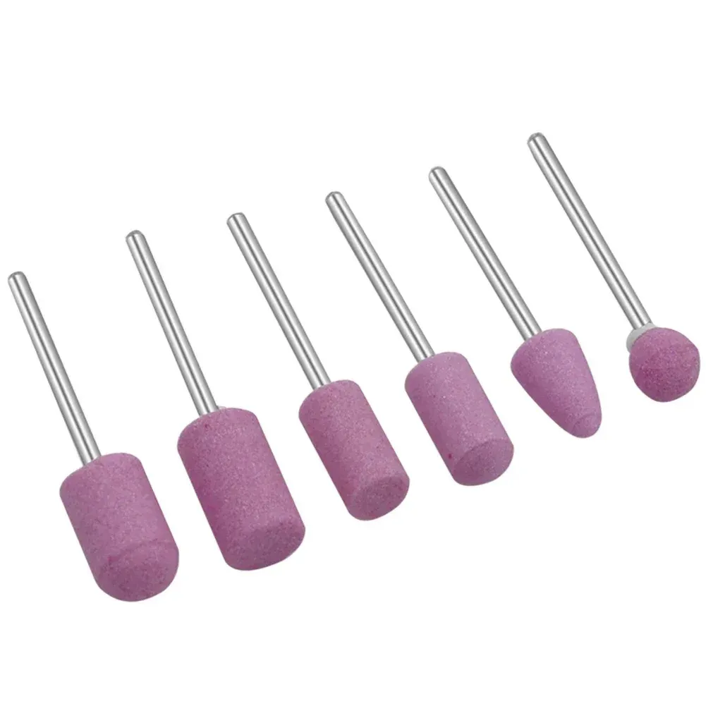 12Pcs Abrasive Polishing Mounted Stone Grinding Wheel Head Set for Rotary Tools, 2.35mm Shank Mini Drill Bits for Metal, Jade, Wood, Plastic showcase 6
