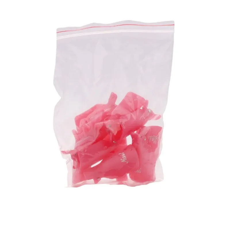 10 Pcs Colorful Acrylic Nail Art Soak Off Cap Clips for UV Gel Polish Removal - Reusable Manicure Tools for Easy Cleaning thumbnail 6