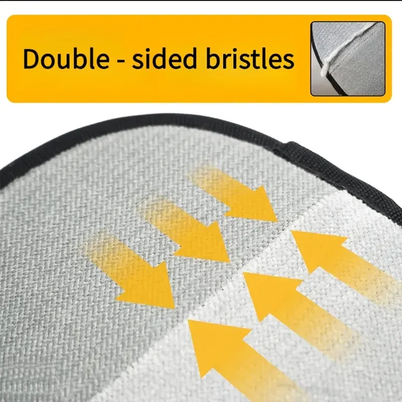 Pet Hair Removal Gloves - Dual-Action Grooming Brush & Home Cleaning Tool for Dogs & Cats, Reusable & Washable Deshedding Glove for Sofa, Carpet, Clothes, Upholstery showcase 8