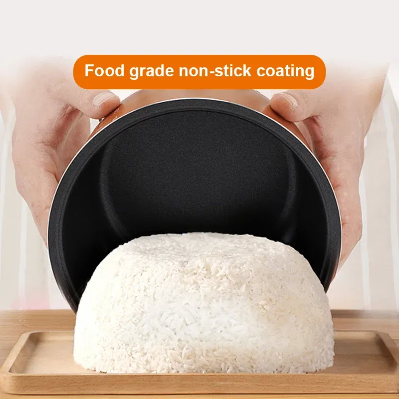 Portable 2L Electric Rice Cooker for Cars & Trucks - Multi-Cooker for Soup, Porridge, Food Steamer, Lunch Box (12V/24V) thumbnail 4
