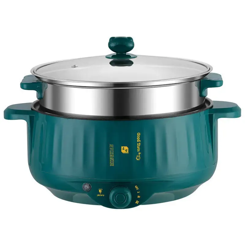 Electric Multi-Cooker 1.7L-3.2L: Non-Stick Pot for Rice, Soup, Frying - Versatile Kitchen Appliance with Dual Power Settings for Dorms & Homes showcase 10