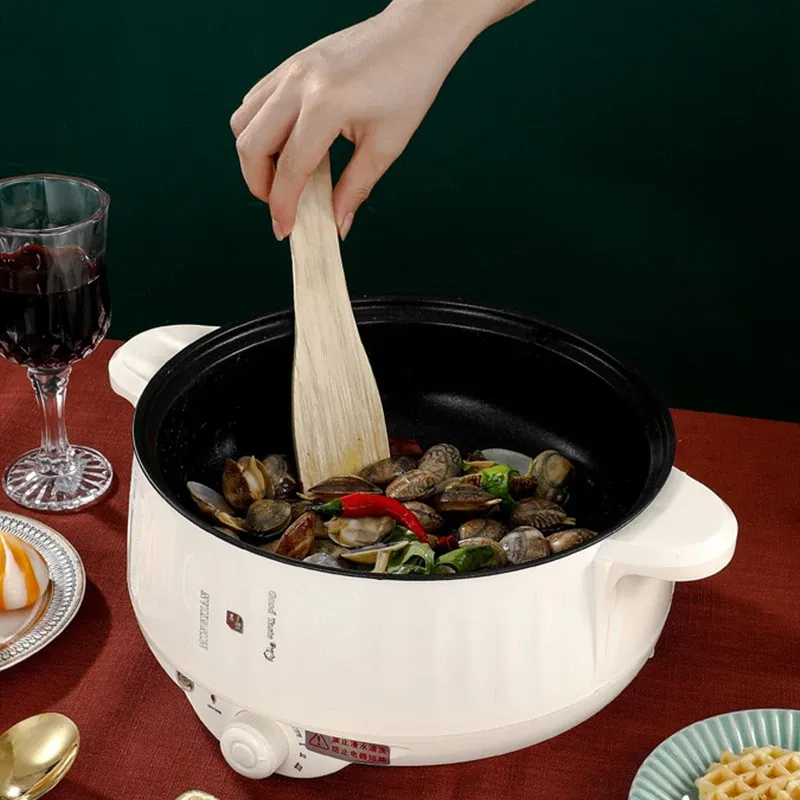 Electric Multi-Cooker 1.7L-3.2L: Non-Stick Pot for Rice, Soup, Frying - Versatile Kitchen Appliance with Dual Power Settings for Dorms & Homes showcase 3