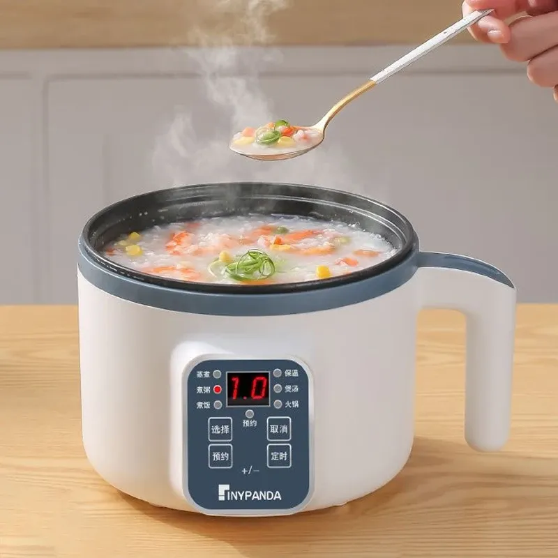 1.7L Electric Rice Cooker Multi Cooker with Non-Stick Ceramic Crystal Lining - Smart Mechanical Options for Home Kitchen Use in Ghana thumbnail 3