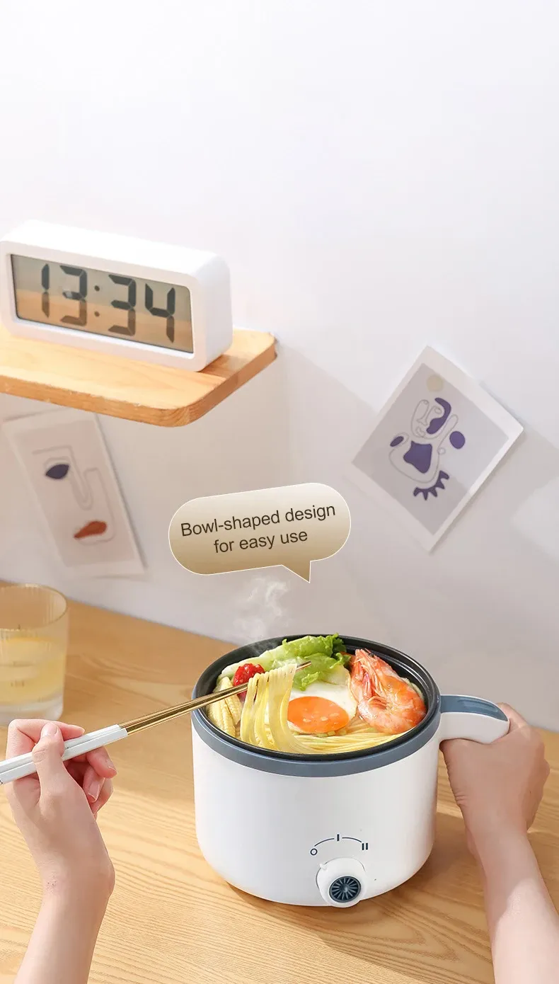 1.7L Electric Rice Cooker Multi Cooker with Non-Stick Ceramic Crystal Lining - Smart Mechanical Options for Home Kitchen Use in Ghana showcase 12