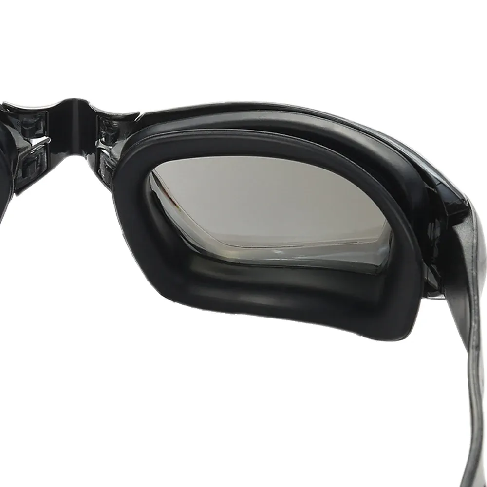 Adult Anti-Fog Swimming Goggles with Earplugs - Waterproof UV Protection Swim Glasses for Men & Women, Comfortable Fit for Pool Diving & Training thumbnail 4
