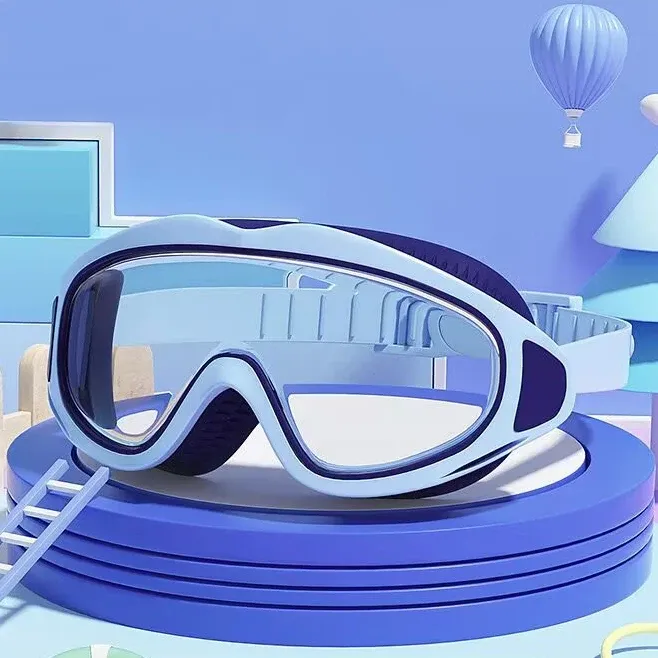 Kids Anti-Fog UV Protection Wide Angle Swimming Goggles for Children, Waterproof Pool Eyewear for Boys and Girls showcase 14