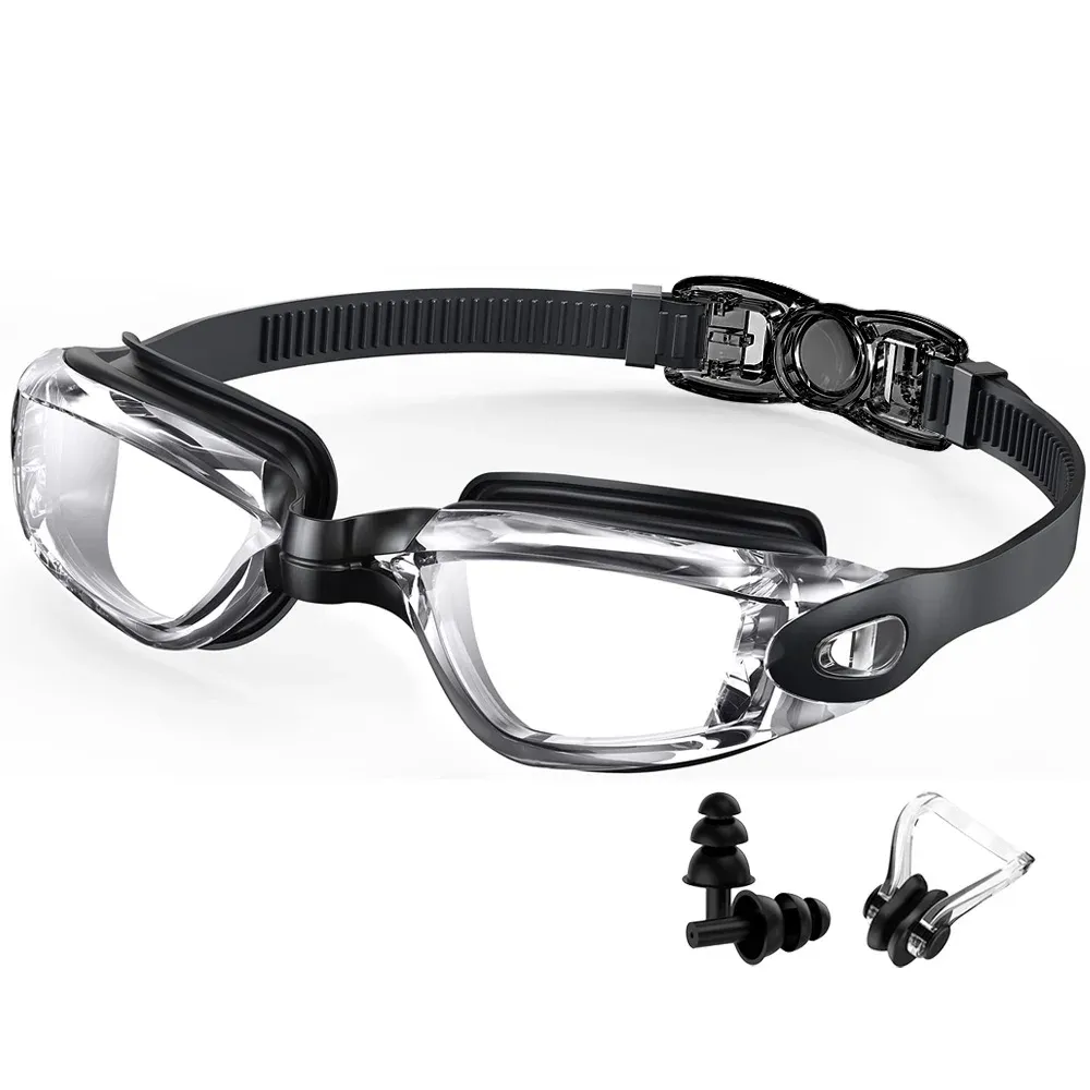 Professional Waterproof Swimming Goggles for Adults & Youth - 100% UV Protection, Anti-Fog, No Leaking, Enhanced Visibility Swim Eyewear showcase 16