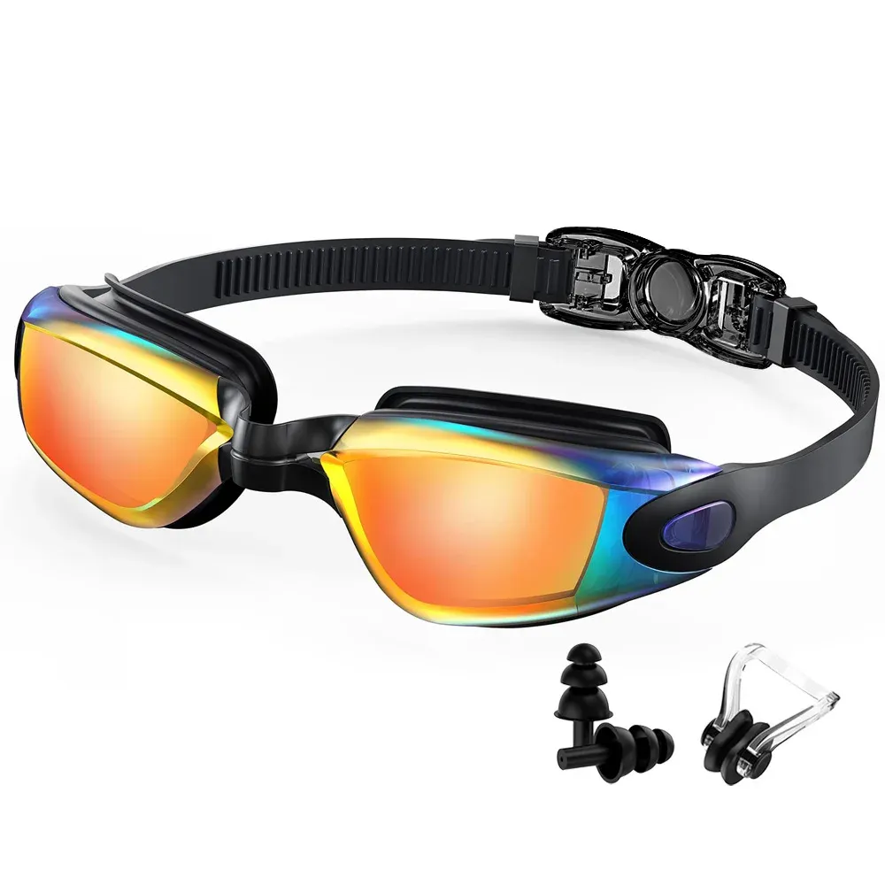 Professional Waterproof Swimming Goggles for Adults & Youth - Anti-Fog, 100% UV Protection, No Leaks, Enhanced Visibility for Men & Women showcase 13