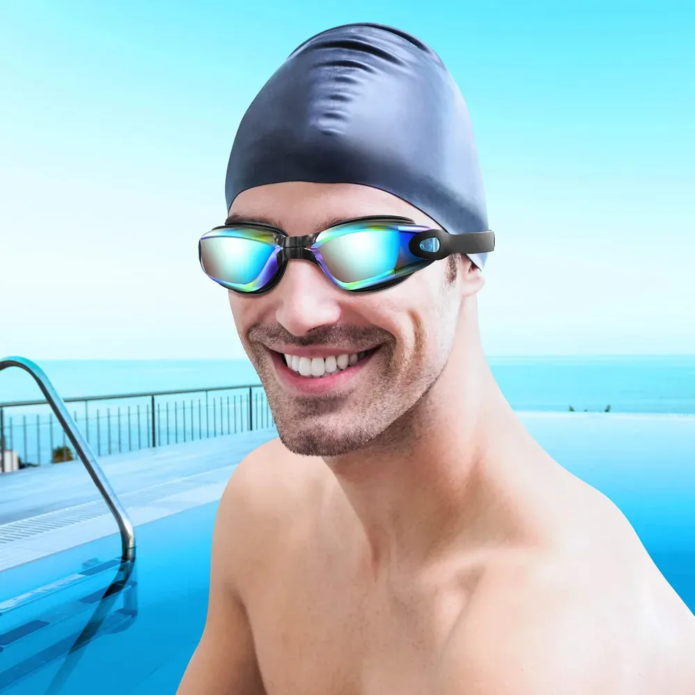 Professional Waterproof Swimming Goggles for Adults & Youth - Anti-Fog, 100% UV Protection, No Leaks, Enhanced Visibility for Men & Women showcase 9