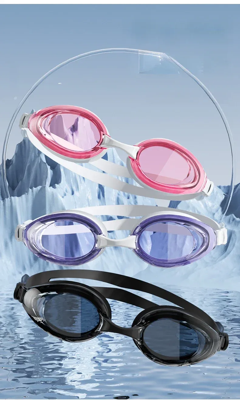 Unisex Professional Swimming Goggles - Waterproof, Anti-Fog, UV Protection for Adults & Youth showcase 9