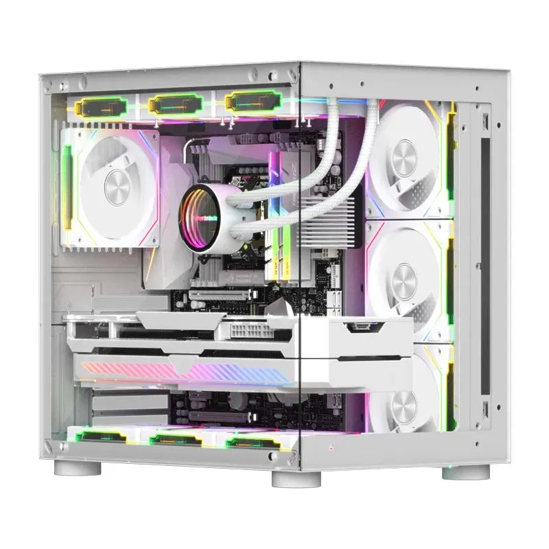 PRISM 5 PRO 12cm ARGB PWM Computer Case Fan - Quiet Cooling, Large Air Volume 45.2CFM, 600-1800RPM, 12V for PC Enthusiasts thumbnail 5