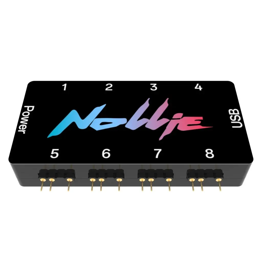 Universal ARGB Controller Hub 5V 3PIN for PC Case Cooling Fans & Light Strips - SignalRGB OpenRGB Compatible thumbnail 4