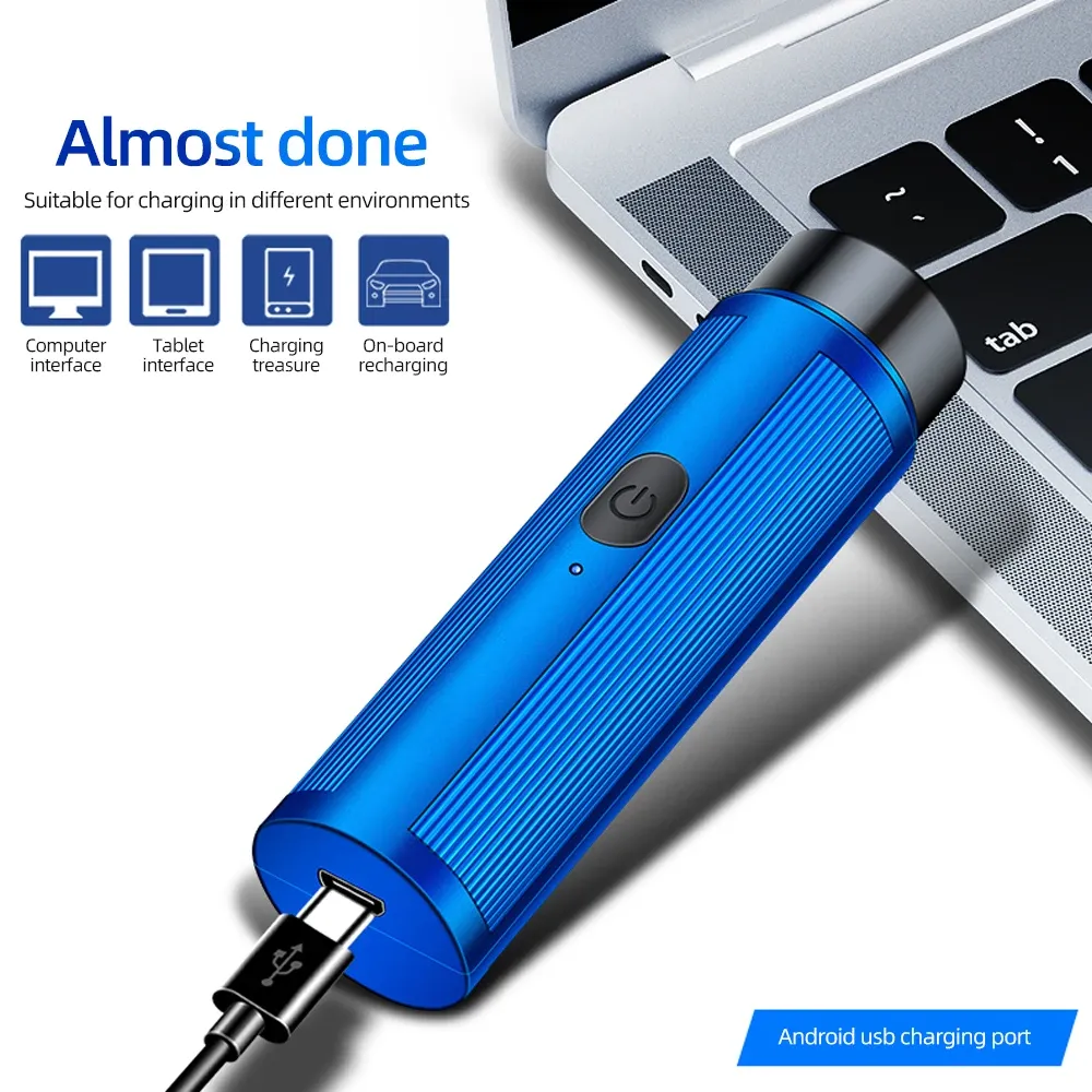 Portable Mini Electric Shaver for Men & Women, Rechargeable Razor with LED Display, 2-Hour Charge for 60 Min Use, Compact & Washable Design for Travel & Home thumbnail 6