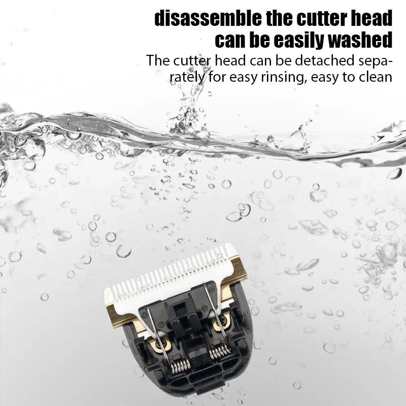 Professional Rechargeable Electric Hair Trimmer for Men - Cordless Barber Clipper Shaver for Home Use & Precision Styling showcase 4