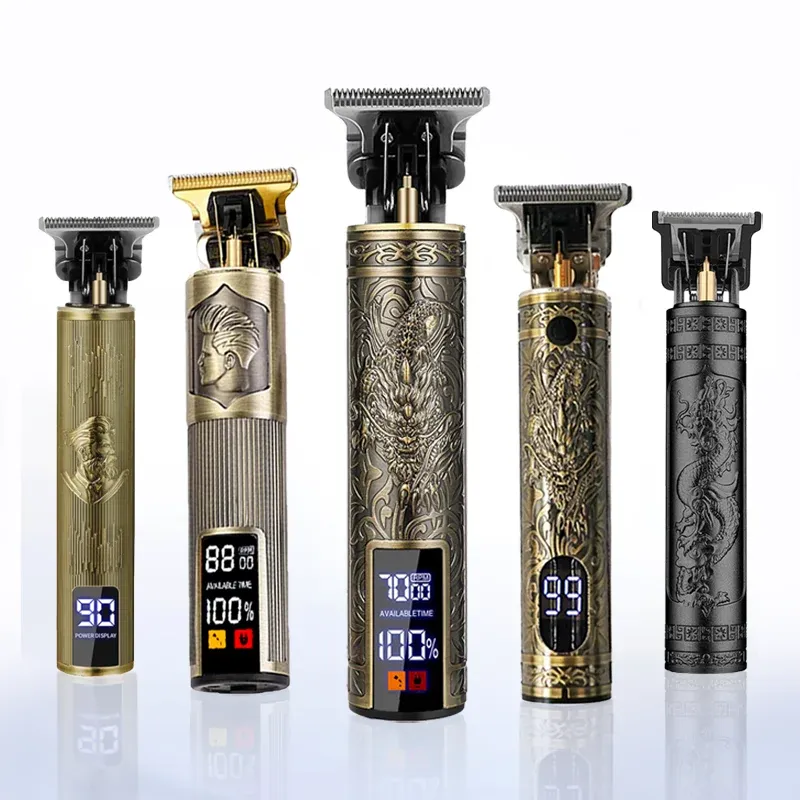 T9 Electric Hair Trimmer for Men | USB Professional Zero Gap Bald Fade Hair Clipper | 0mm Cordless Shaver | Portable Barber Hair Cutting Machine for Home Use