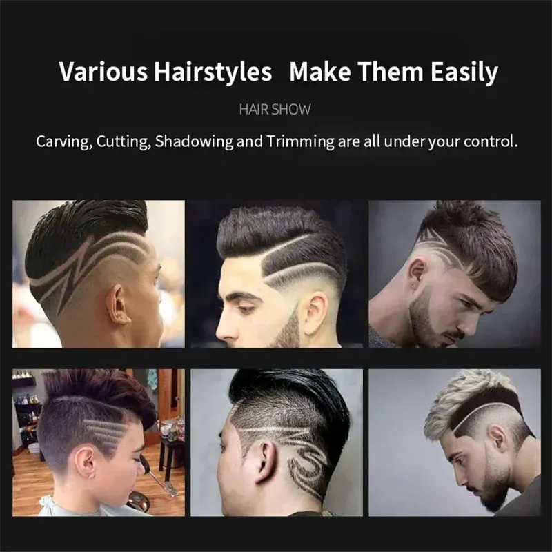 T9 Electric Hair Trimmer for Men | USB Professional Zero Gap Bald Fade Hair Clipper | 0mm Cordless Shaver | Portable Barber Hair Cutting Machine for Home Use showcase 12