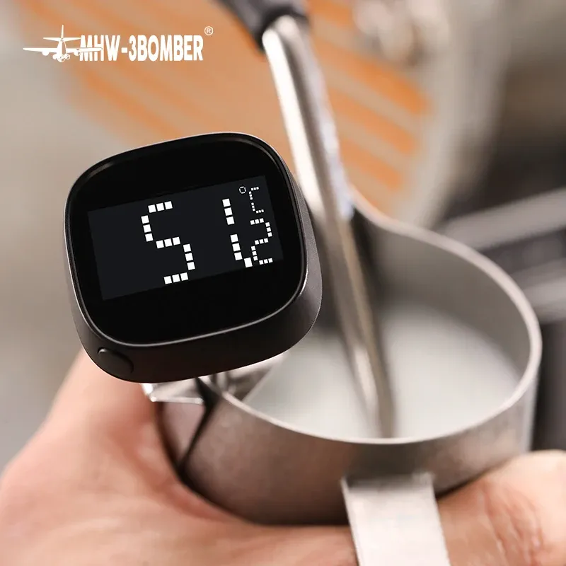 MHW-3BOMBER Digital Food Thermometer - Instant Read 0.1°C Accuracy for Cooking, BBQ, Camping, Barista Coffee, Kitchen Accessories thumbnail 1