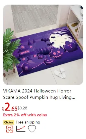 VIKAMA Tie-Dye Silk Wool Rug - Washable, Non-Slip Carpet Mat for Children's Room, Living Room, Bedroom showcase 31