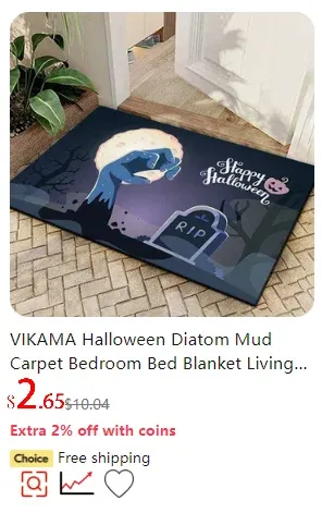 VIKAMA Tie-Dye Silk Wool Rug - Washable, Non-Slip Carpet Mat for Children's Room, Living Room, Bedroom showcase 40