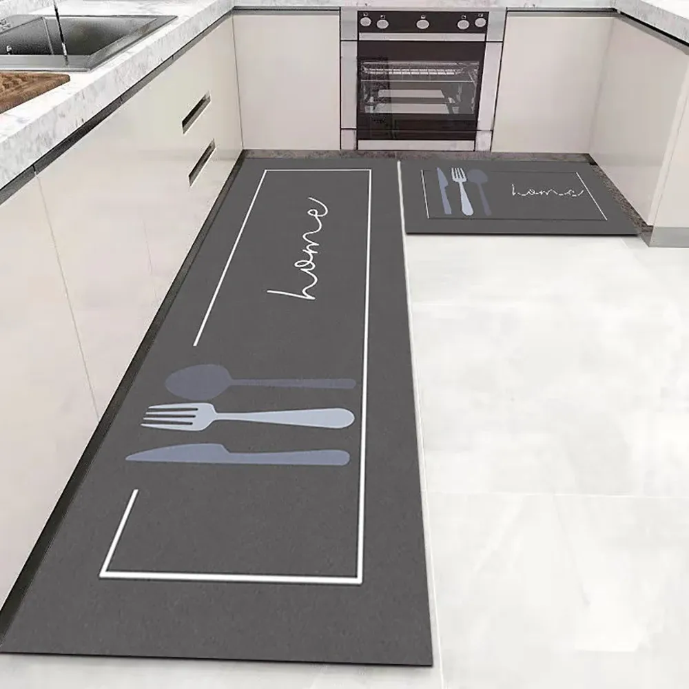 Soft Washable Carpet Anti-Slip Floor Mat for Kitchen, Bedroom, Living Room, Hallway, Bedside Area Rug, Bathroom Entrance Doormat showcase 1