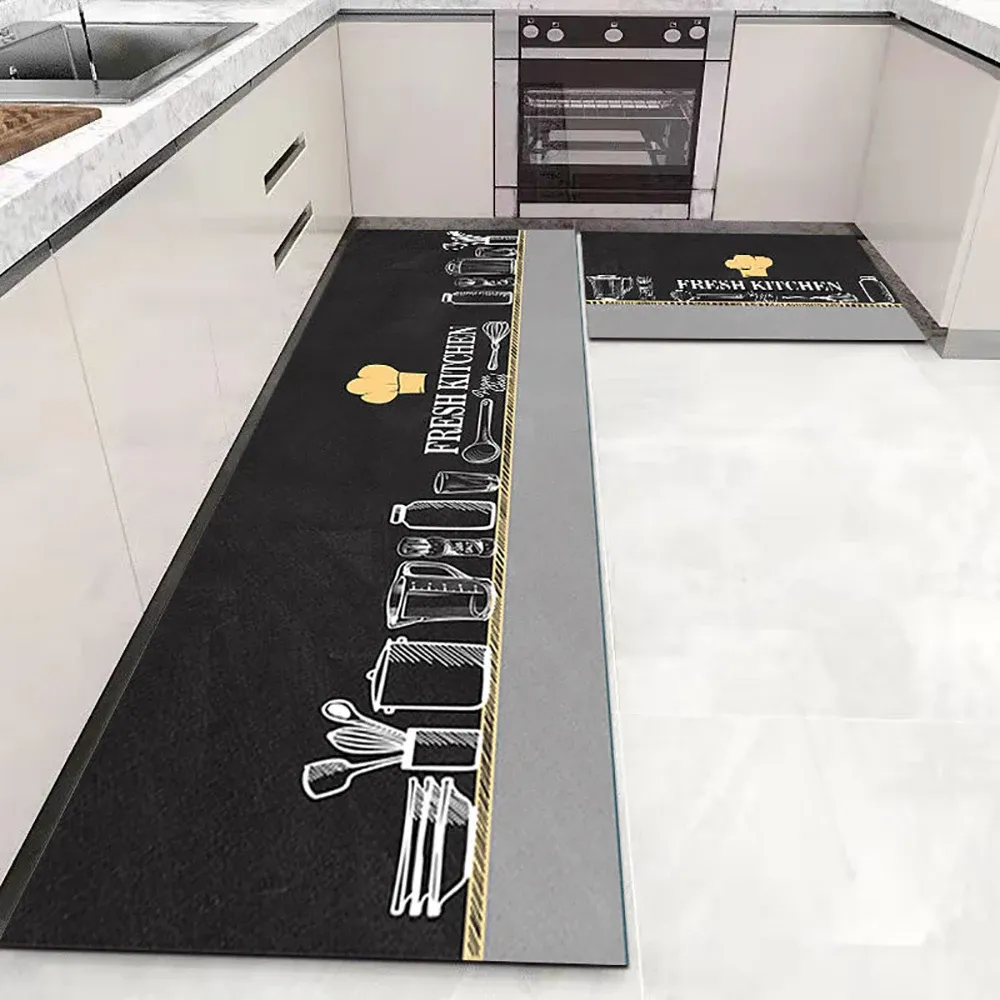Soft Washable Carpet Anti-Slip Floor Mat for Kitchen, Bedroom, Living Room, Hallway, Bedside Area Rug, Bathroom Entrance Doormat showcase 6