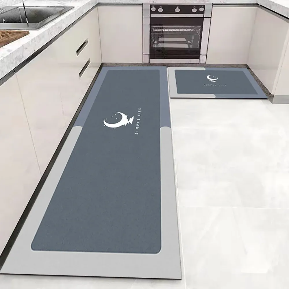 Soft Washable Carpet Anti-Slip Floor Mat for Kitchen, Bedroom, Living Room, Hallway, Bedside Area Rug, Bathroom Entrance Doormat showcase 7