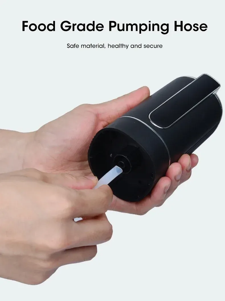 Portable Electric Water Dispenser Pump - USB Rechargeable, Foldable Design, Food-Grade Material, 1200mAh Battery for Home & Travel showcase 10