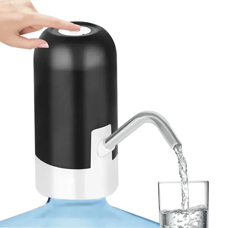 5 Gallon Automatic Water Bottle Dispenser Pump, USB Rechargeable Electric Drinking Water Pump for Home, Office, Outdoor Camping