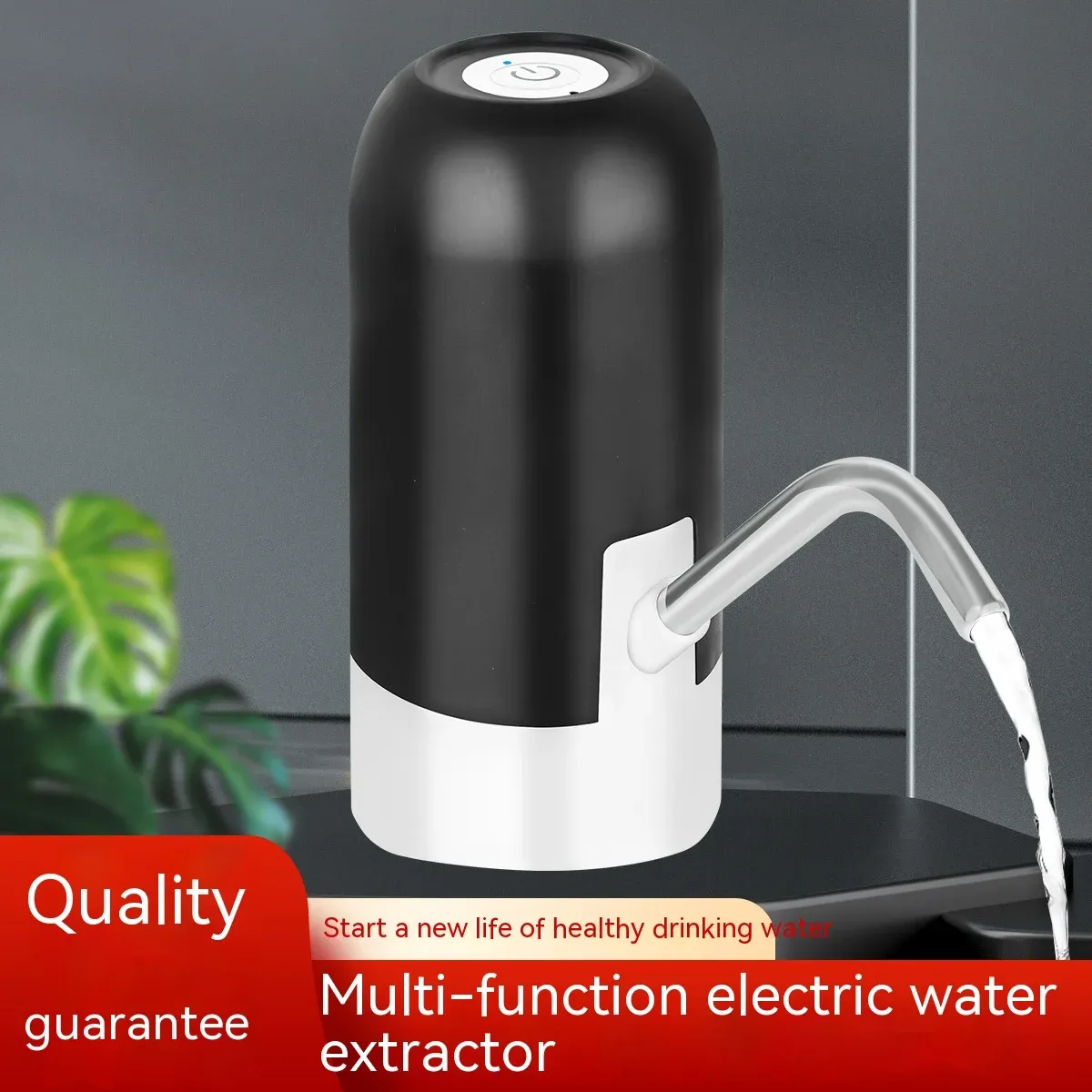 5 Gallon Automatic Water Bottle Dispenser Pump, USB Rechargeable Electric Drinking Water Pump for Home, Office, Outdoor Camping thumbnail 2
