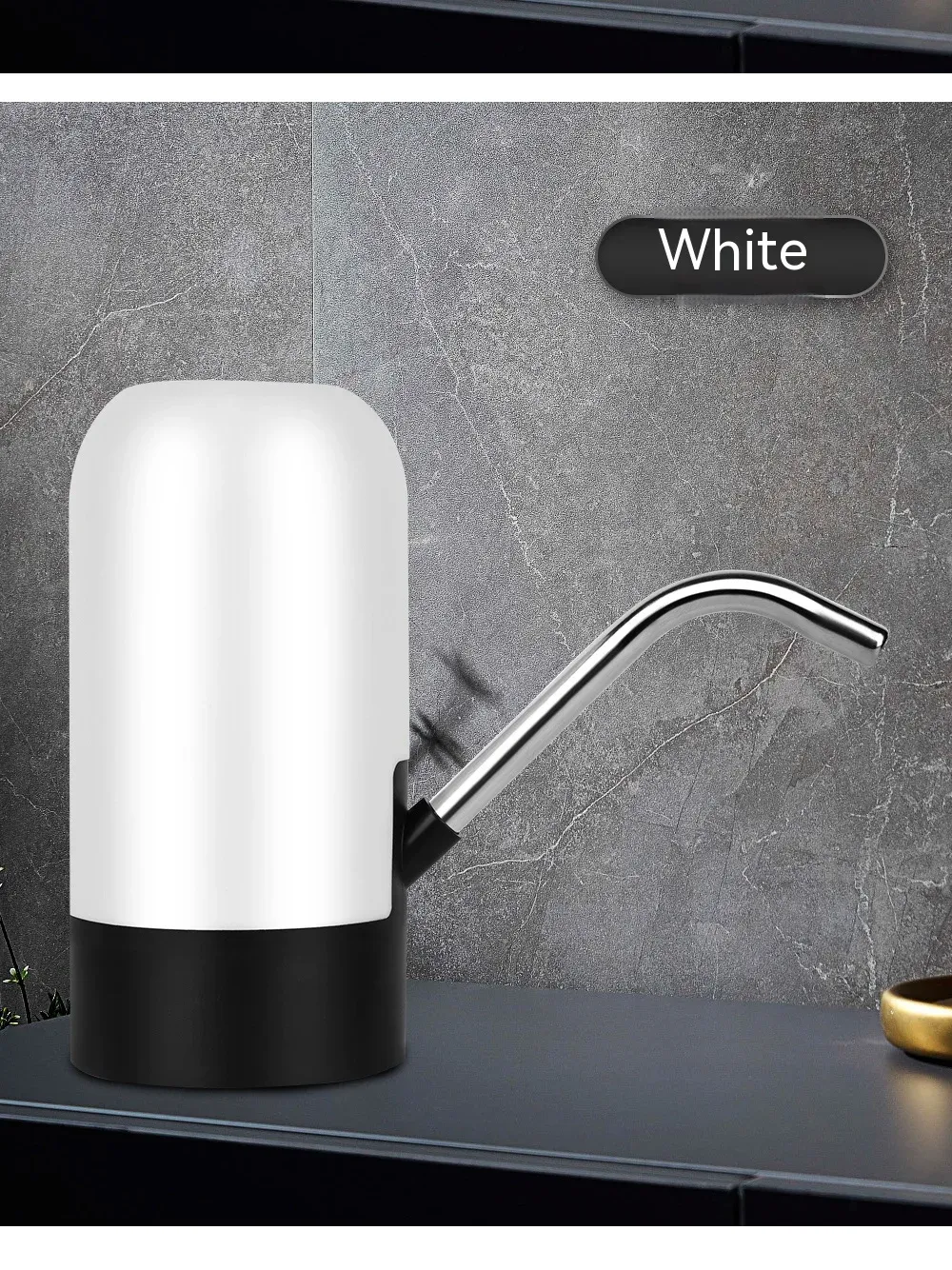 5 Gallon Automatic Water Bottle Dispenser Pump, USB Rechargeable Electric Drinking Water Pump for Home, Office, Outdoor Camping showcase 17