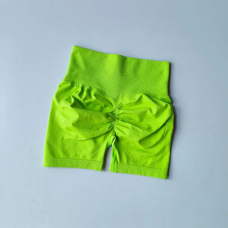 Women's High Waist Sports Shorts for Hip Lifting and Slimming - Tight Fitting, Quick Dry Running Pants showcase 7
