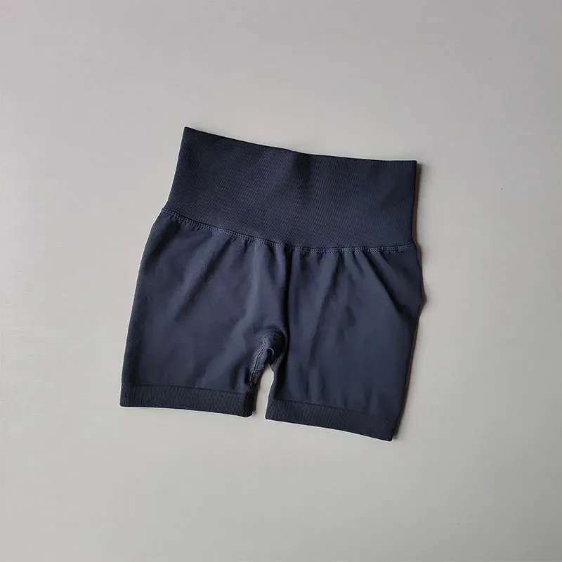 Women's High Waist Sports Shorts for Hip Lifting and Slimming - Tight Fitting, Quick Dry Running Pants showcase 5