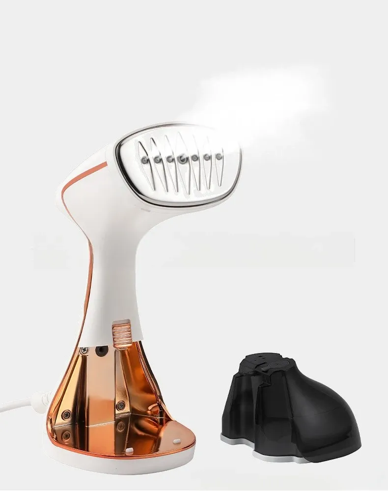 Portable Handheld Garment Steamer for Clothes - 1640W Electric Steam Iron with 320ml Tank, 25s Quick Heat, Stainless Steel Panel, 1.8m Cord - Ideal for Home & Travel showcase 1