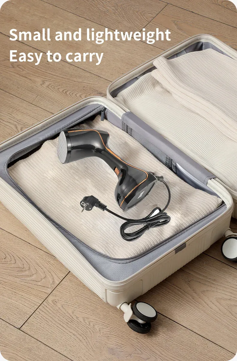 Portable Handheld Garment Steamer for Clothes - 1640W Electric Steam Iron with 320ml Tank, 25s Quick Heat, Stainless Steel Panel, 1.8m Cord - Ideal for Home & Travel showcase 21