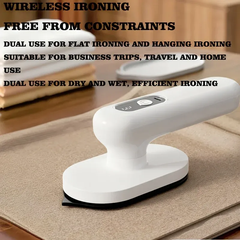 Portable Handheld Cordless Electric Iron for Travel & Home Use, Non-Steam with Water Spray Function to Remove Clothes Wrinkles showcase 4
