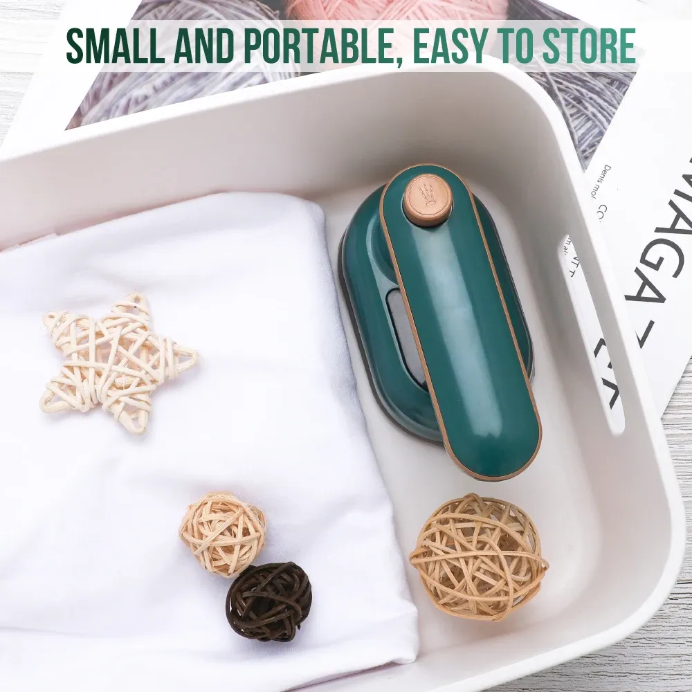 Mini Portable Garment Steamer & Iron - Handheld Clothes Steamer for Home Travel, 170°C Steam, 50ml Tank, Wet/Dry Use, Fast Wrinkle Removal thumbnail 2