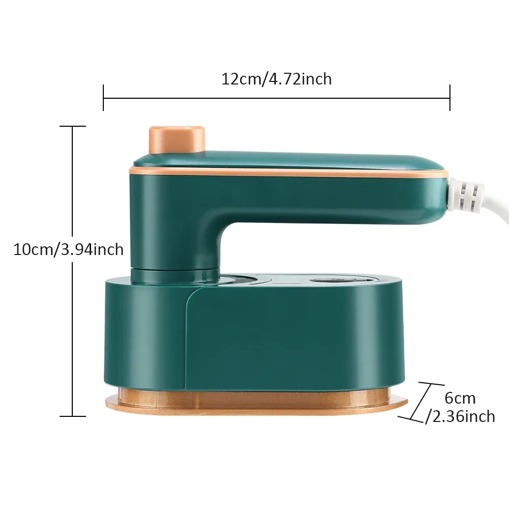 Portable Handheld Mini Steam Iron for Clothes - 40W Fast Heating Garment Steamer with 180°C Plate, 60ml Tank, Foldable Design for Travel & Home Use showcase 9