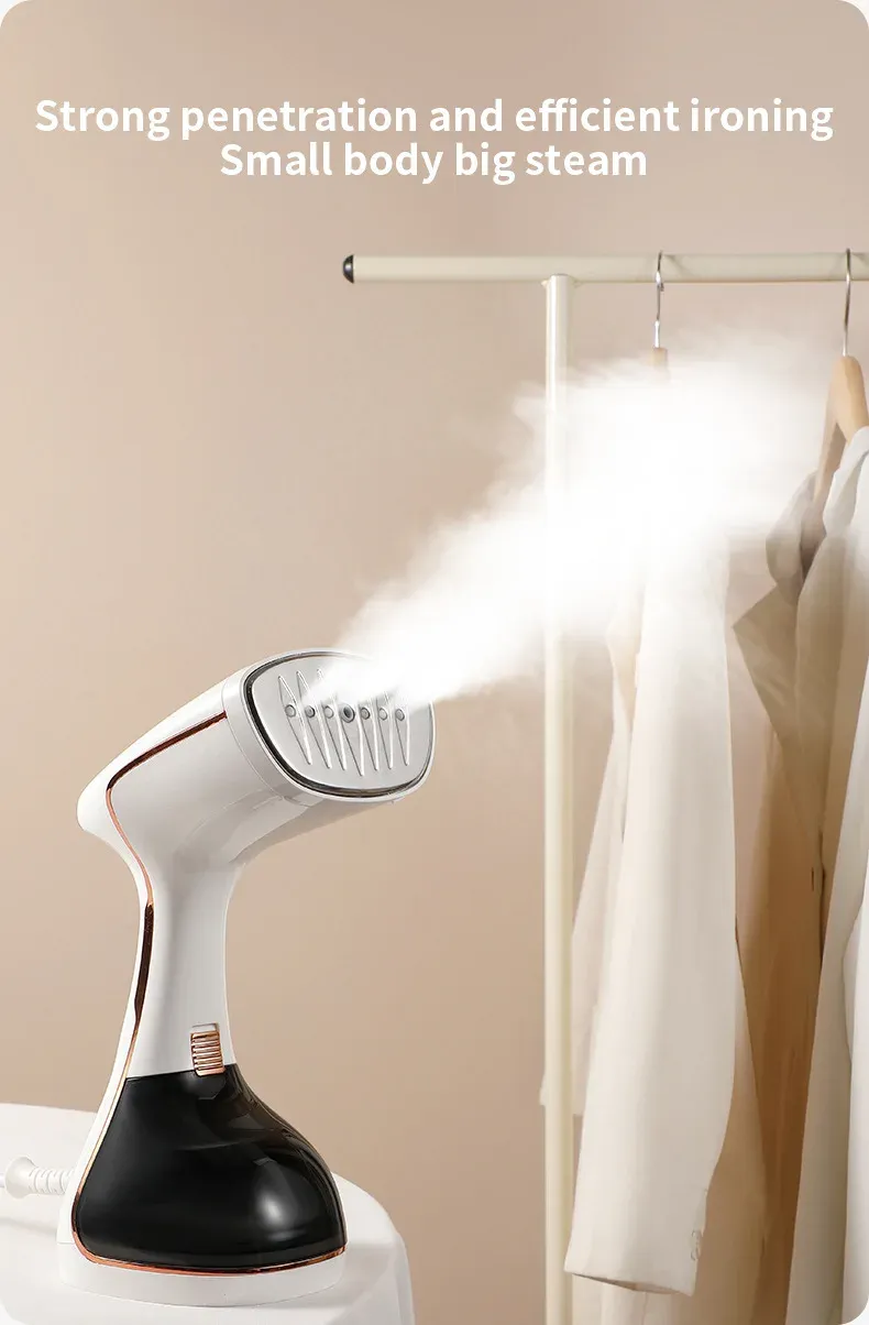 1800W Handheld Clothes Steamer with Touch Screen, 15s Fast Preheat, 320ml Portable Fabric Iron for Home & Travel showcase 9