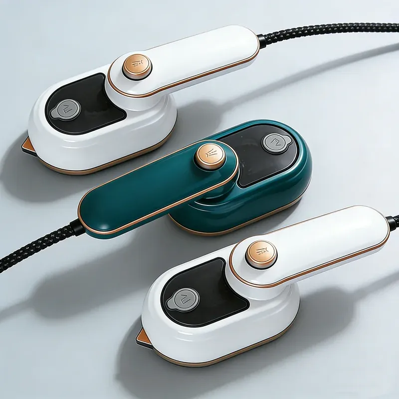 Portable Mini Garment Steamer for Clothes - Handheld Travel Steam Iron, Wet/Dry Ironing Machine for Home & Travel