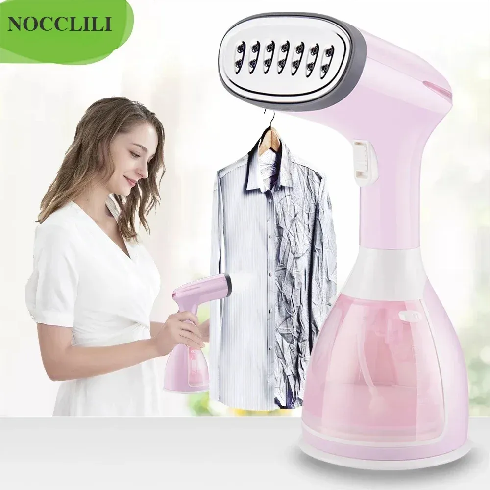 1500W Handheld Garment Steamer for Clothes - Portable 330ml Fabric Steam Iron Machine for Home & Travel Use, Quick Wrinkle Removal