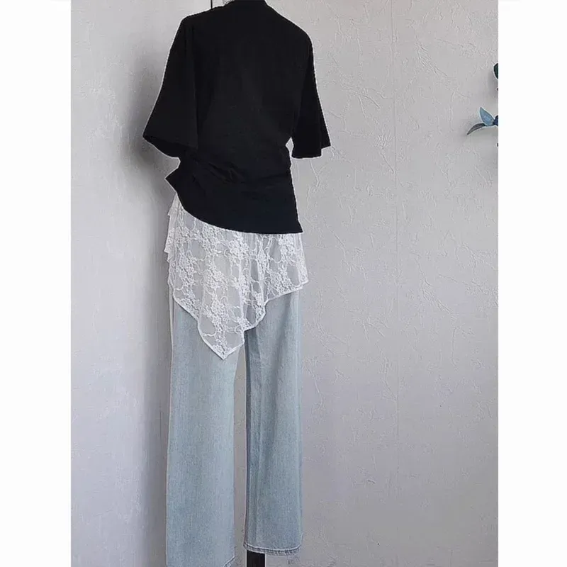 Women's French Lace Up Short Skirt - Versatile Wrap Dress Apron Style, Adjustable Waistband, Perfect for Spring/Summer Fashion showcase 5