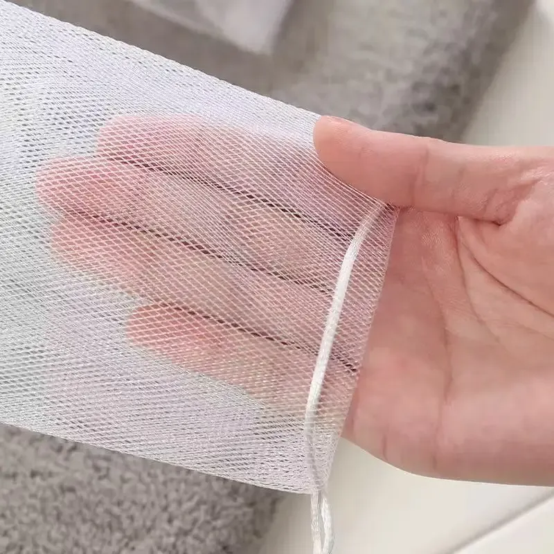 10PCS Hangable Soap Foaming Net Bag for Shower & Bathroom - Creates Rich Lather for Facial Cleanser & Body Wash - Gentle Exfoliation & Cleaning Tool for Home Use showcase 3