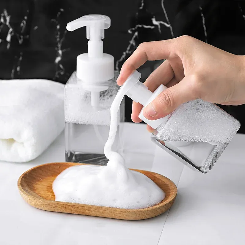 Foam Dispenser Bottle 2454 Mousse Foam Hand Sanitizer Press Type Facial Cleanser Sub-Bottling Container for Travel and Home Use thumbnail 1
