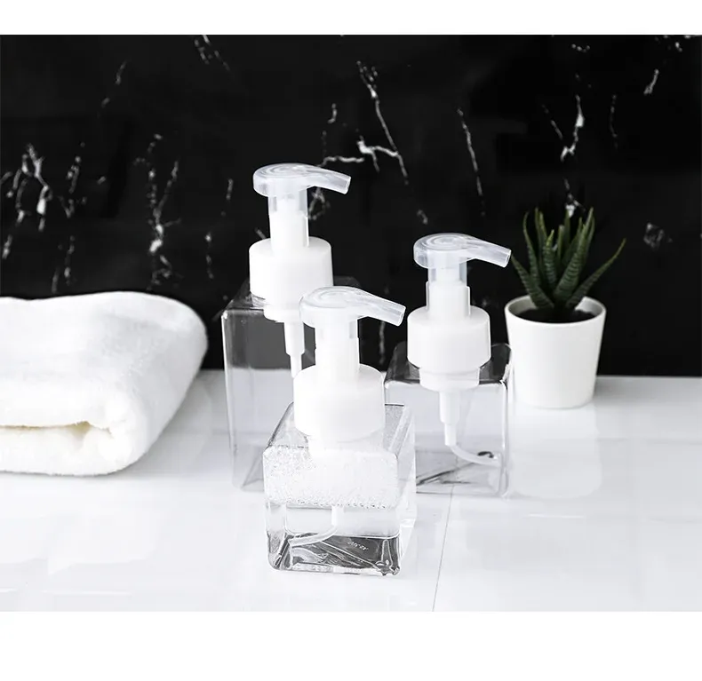 Foam Dispenser Bottle 2454 Mousse Foam Hand Sanitizer Press Type Facial Cleanser Sub-Bottling Container for Travel and Home Use showcase 11