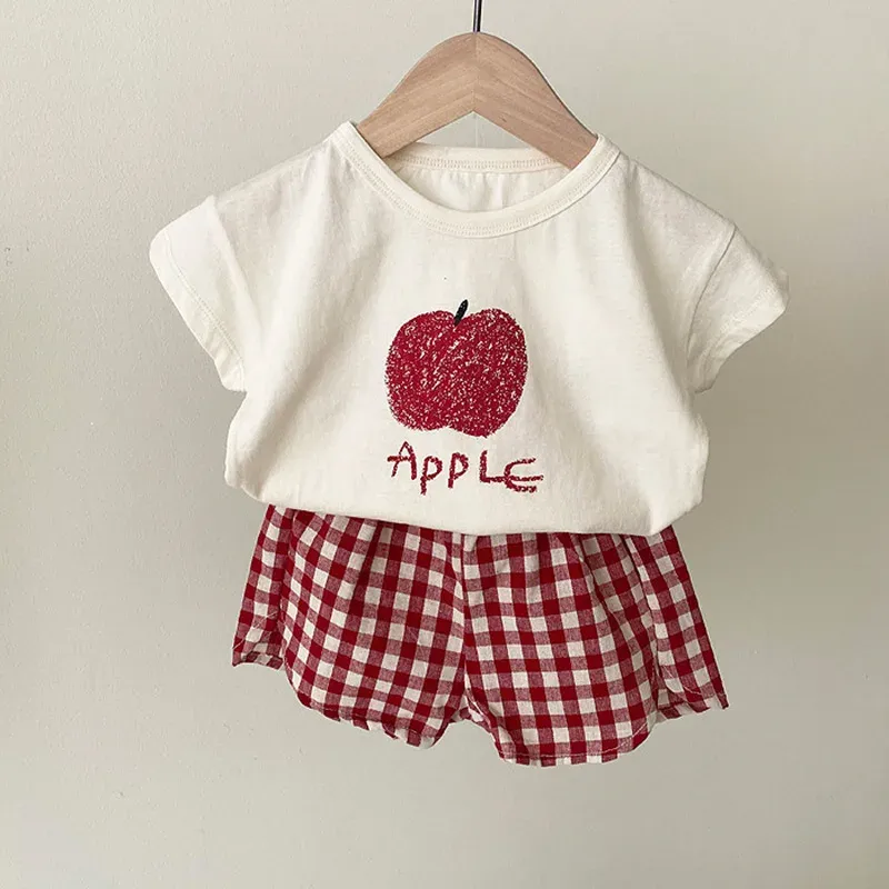 Summer Baby Pajama Set Cotton Toddler Sleeveless Nightwear Kids Cartoon Print Sleepwear for Boys Girls thumbnail 3