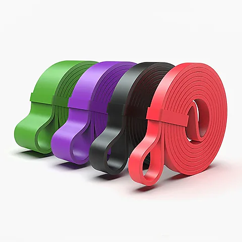 Premium Natural Latex Resistance Bands Set for Fitness, Pull-Up Assistance, Strength Training & Physical Therapy - Versatile Workout Equipment for Home & Gym