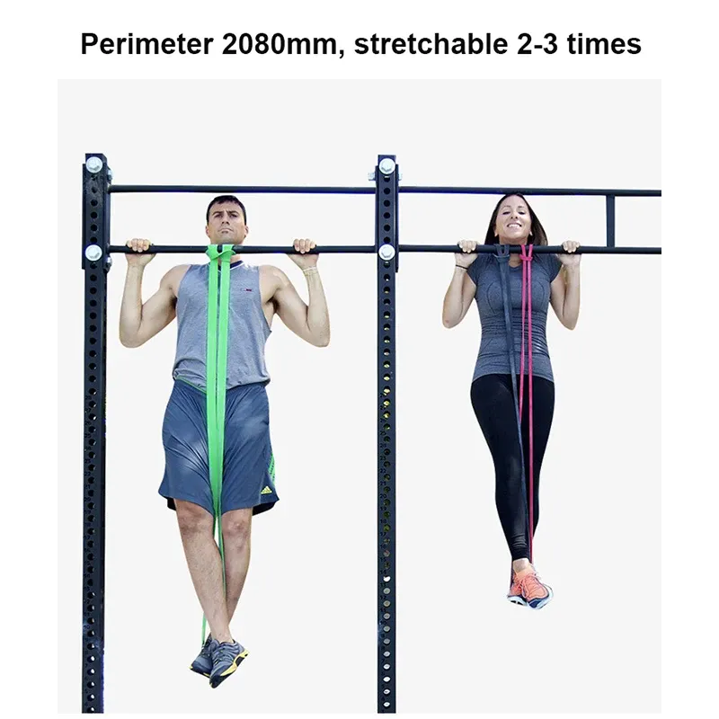 Premium Natural Latex Resistance Bands Set for Fitness, Pull-Up Assistance, Strength Training & Physical Therapy - Versatile Workout Equipment for Home & Gym thumbnail 2
